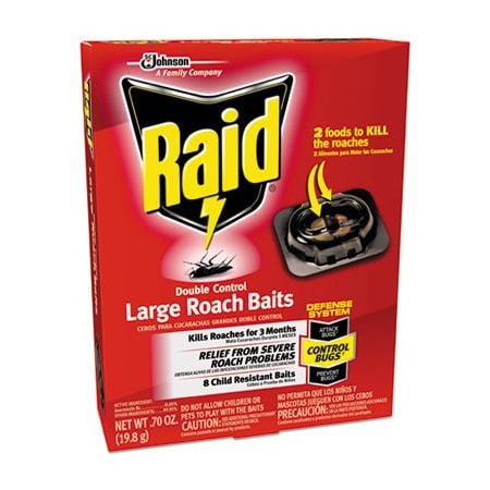 Sc Johnson Roach Baits, 0.7 oz Box, 6PK 334863